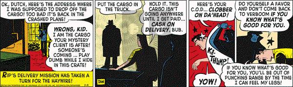 Rip Haywire on Monday February 8, 2016 Comic Strip