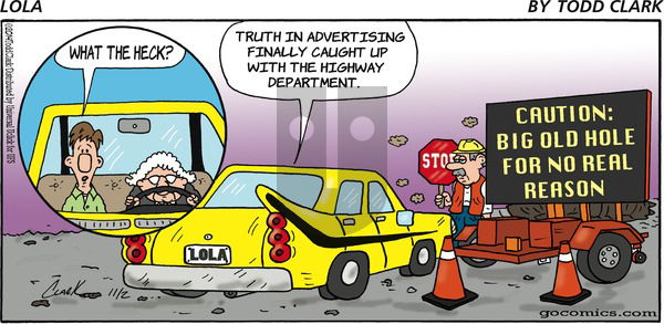 Lola on Sunday November 2, 2014 Comic Strip