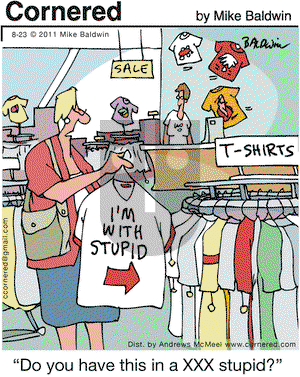 Cornered on Friday August 23, 2019 Comic Strip