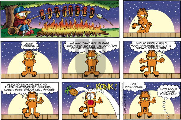 Garfield on Monday September 11, 2006 Comic Strip
