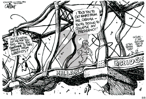 Pat Oliphant on Wednesday August 8, 2007 Comic Strip