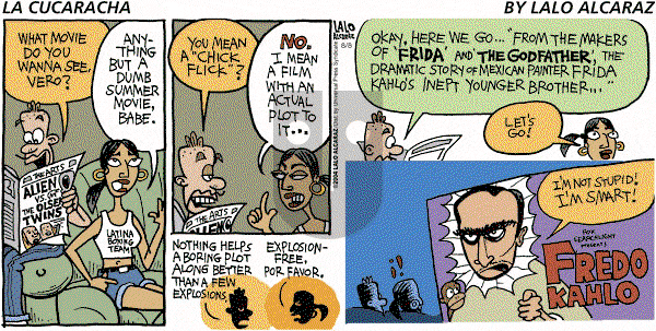 La Cucaracha on Sunday August 8, 2004 Comic Strip