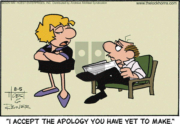 The Lockhorns on Tuesday August 5, 2025 Comic Strip