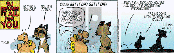Over the Hedge on Saturday July 28, 2018 Comic Strip