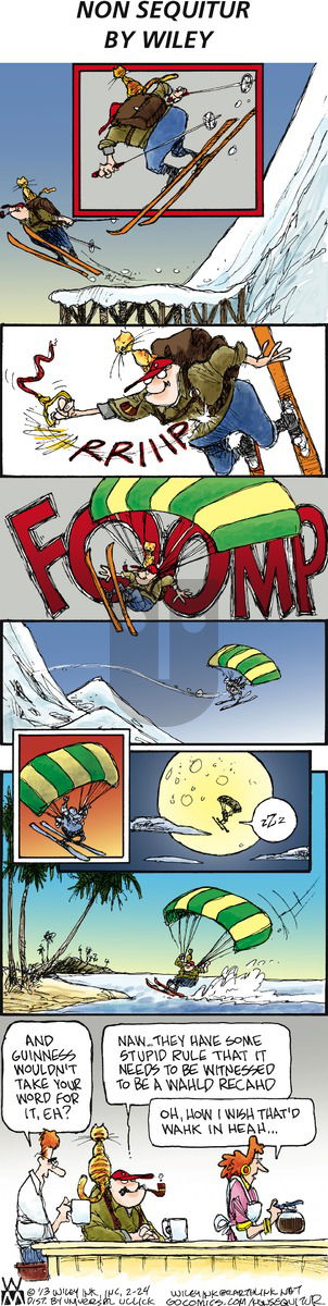 Non Sequitur on Sunday February 24, 2013 Comic Strip