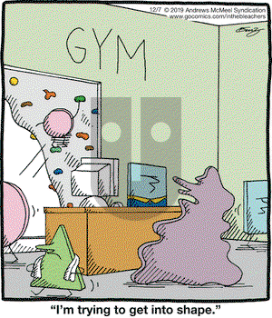 In the Bleachers on Saturday December 7, 2019 Comic Strip