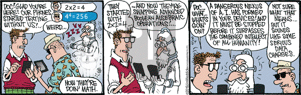 Monty on Wednesday March 27, 2019 Comic Strip