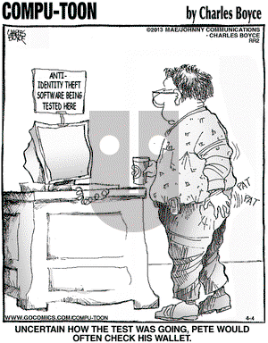 Compu-toon on Thursday April 4, 2013 Comic Strip