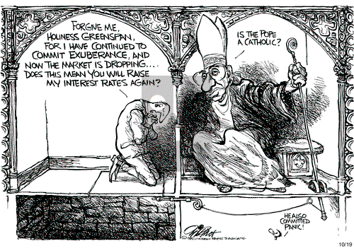 Pat Oliphant on Tuesday October 19, 1999 Comic Strip