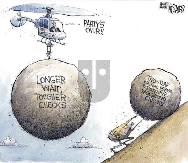 Matt Davies on Tuesday November 24, 2015 Comic Strip