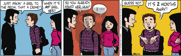 Luann on Wednesday February 12, 2014 Comic Strip