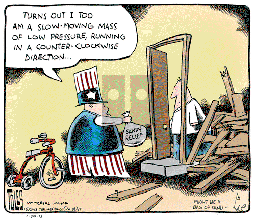 Tom Toles on Wednesday January 30, 2013 Comic Strip