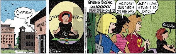Luann on Monday April 14, 2025 Comic Strip
