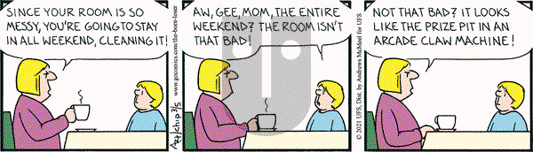 The Born Loser on Friday March 5, 2021 Comic Strip