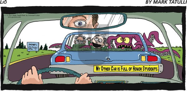 Lio on Sunday November 3, 2013 Comic Strip
