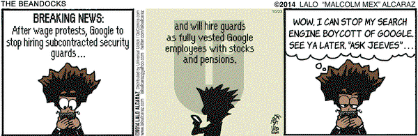 La Cucaracha on Thursday October 23, 2014 Comic Strip
