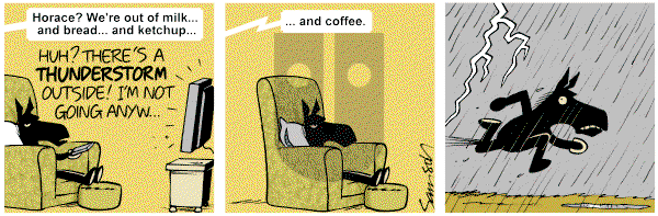 Dark Side of the Horse on Tuesday June 21, 2011 Comic Strip