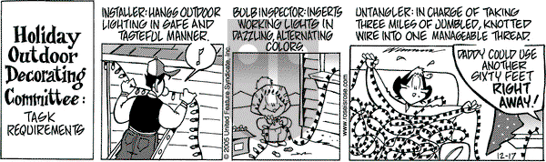 Rose is Rose on Saturday December 17, 2005 Comic Strip
