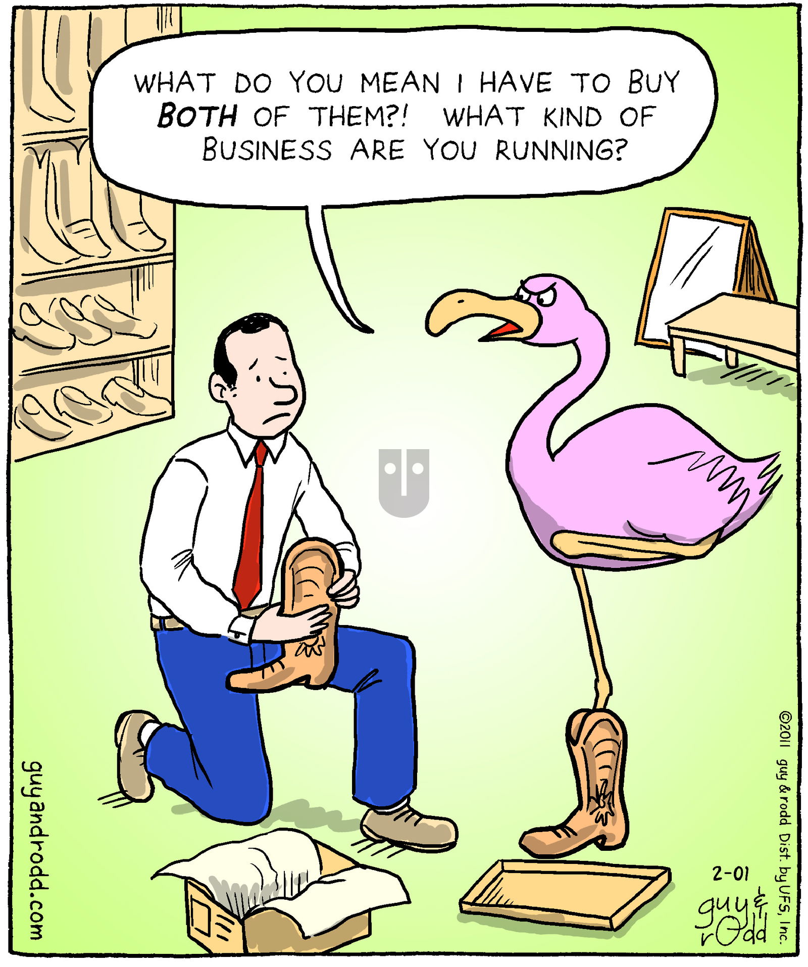 Brevity - Tuesday February 1, 2011 Comic Strip