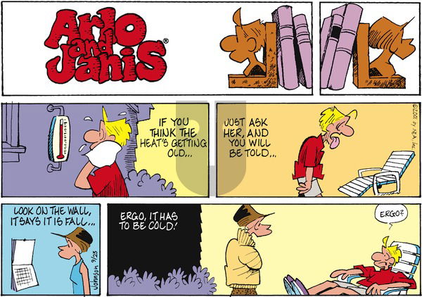 Arlo and Janis - Sunday September 23, 2001 Comic Strip
