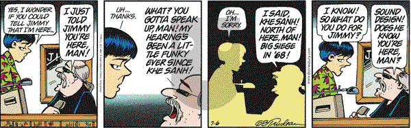 Doonesbury on Tuesday July 6, 1999 Comic Strip