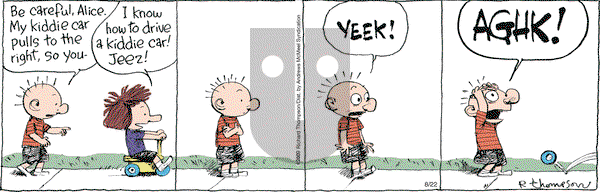 Cul de Sac on Thursday August 22, 2019 Comic Strip