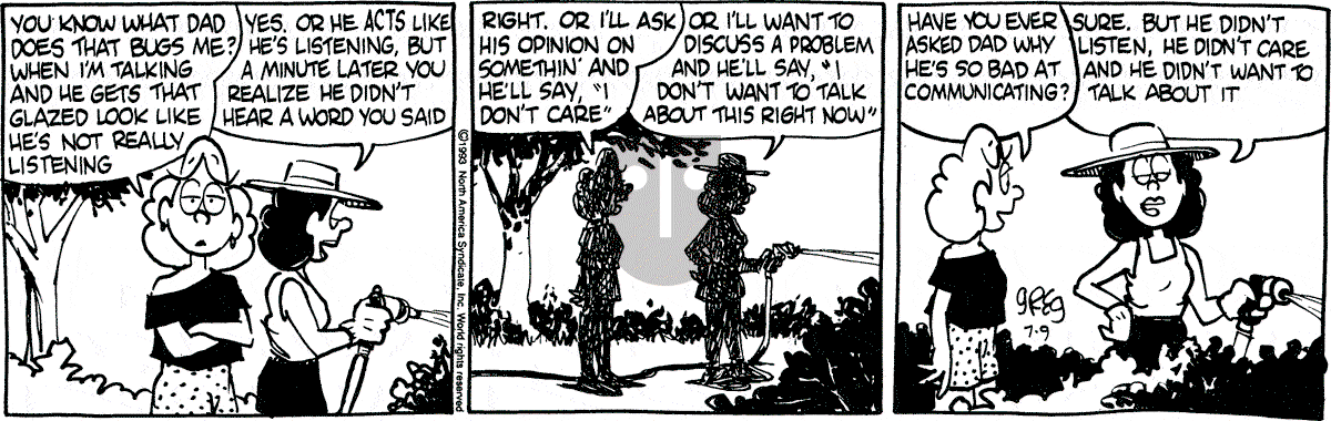 Luann - Friday July 9, 1993 Comic Strip