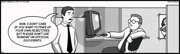 F Minus on Friday June 5, 2009 Comic Strip