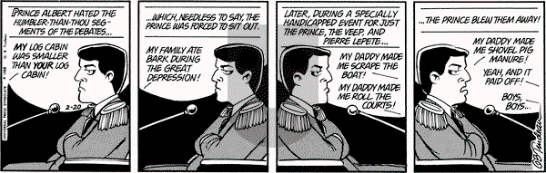 Doonesbury on Saturday February 20, 1988 Comic Strip