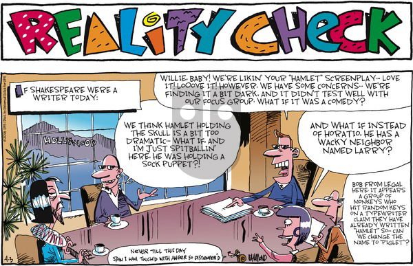 Reality Check on Sunday April 3, 2016 Comic Strip