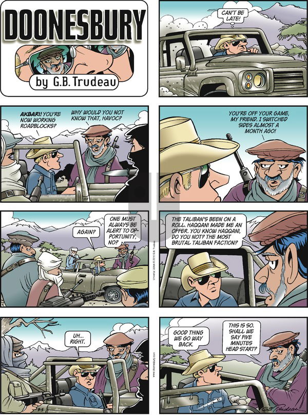 Doonesbury on Sunday September 5, 2010 Comic Strip