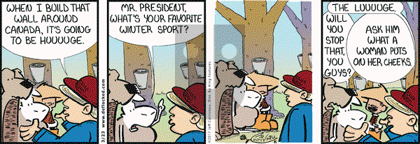 DeFlocked on Thursday March 23, 2017 Comic Strip