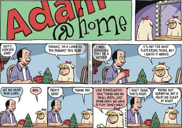 Adam@Home on Sunday December 20, 2015 Comic Strip