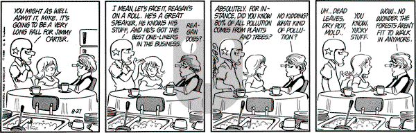 Doonesbury - Wednesday August 27, 1980 Comic Strip