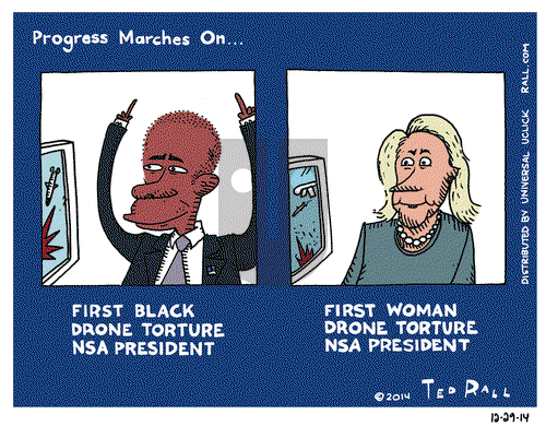Ted Rall on Monday December 29, 2014 Comic Strip