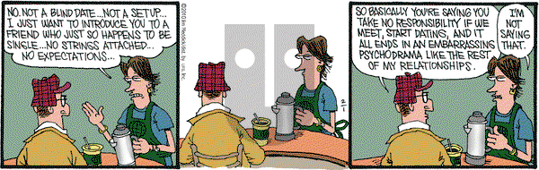 Monty on Monday February 1, 2010 Comic Strip