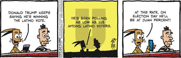 La Cucaracha on Wednesday August 3, 2016 Comic Strip