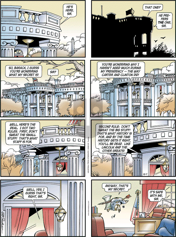 Doonesbury - Sunday December 7, 2008 Comic Strip
