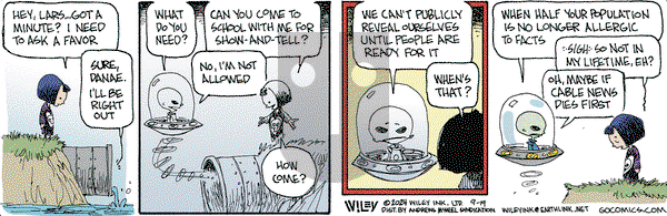 Non Sequitur - Thursday September 19, 2024 Comic Strip