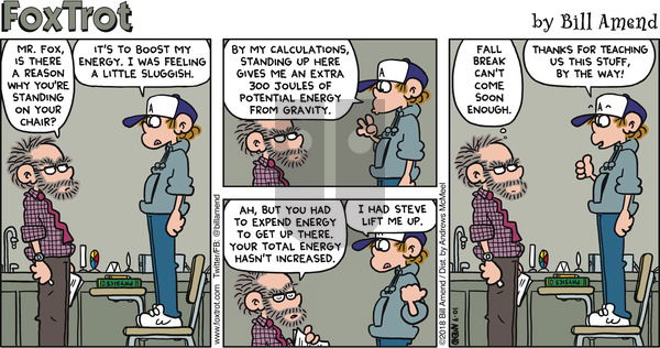 FoxTrot on Sunday October 7, 2018 Comic Strip