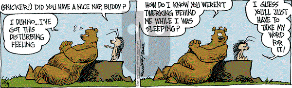 The Grizzwells on Thursday October 9, 2014 Comic Strip