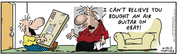 Frank and Ernest on Friday June 28, 2013 Comic Strip