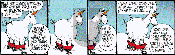 Monty on Monday January 13, 2020 Comic Strip