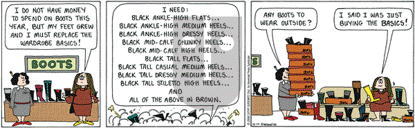 Cathy Classics on Tuesday October 14, 2008 Comic Strip