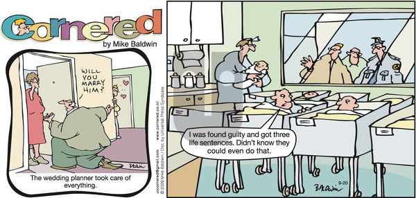 Cornered on Sunday September 20, 2009 Comic Strip