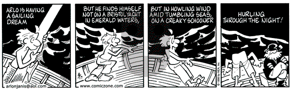 Arlo and Janis on Monday August 17, 1998 Comic Strip