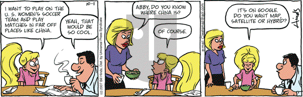 Cleats on Tuesday September 9, 2025 Comic Strip