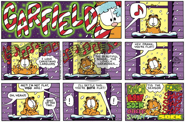Garfield on Sunday December 15, 1996 Comic Strip
