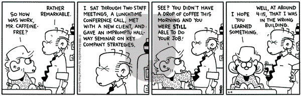 FoxTrot on Saturday June 8, 2002 Comic Strip