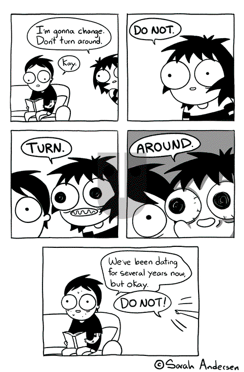 Sarah's Scribbles on Saturday October 1, 2016 Comic Strip